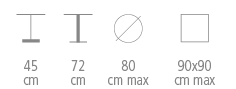 Dimensions Table TYPHA - 5515